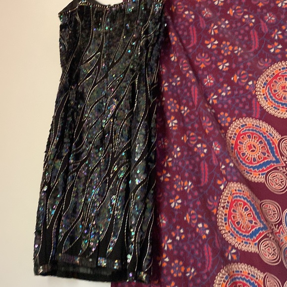 Gorgeous dark fairy vintage dress - Picture 6 of 7